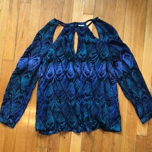 Urban Outfitters snakeskin print blouse